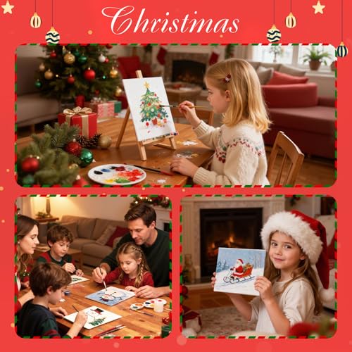 72 Pack 8 x 10 inch Canvas Boards for Painting Flat Canvas Panels | Bulk Value Pack for Classes and Parties 100% Cotton for Acrylics Paint - size: 8"x10" - 72 pack