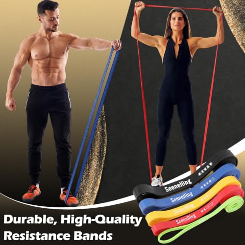 Seenelling 5 Level Resistance Bands - color: Classic Multi