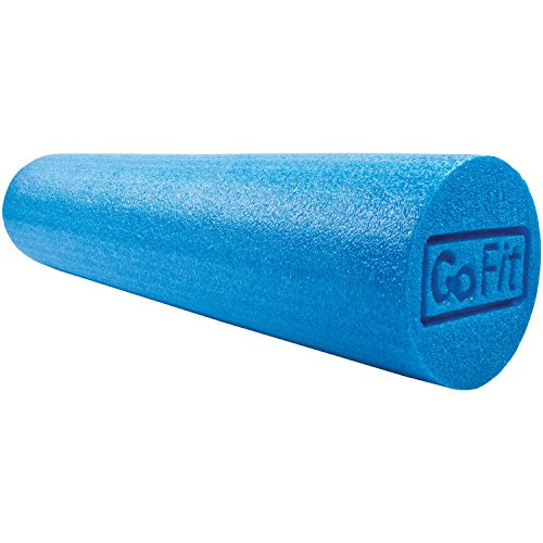 GoFit GoFit Foam Roller with Training Manual - color: Blue, size: 24 Inch