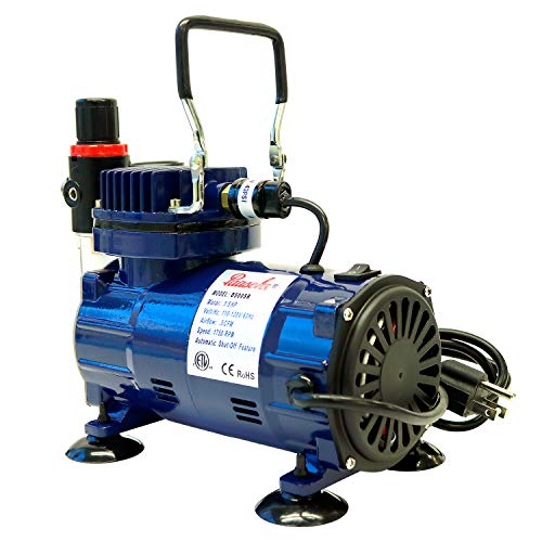 Paasche D500SR 1/5 HP Compressor with Auto Shutoff, Regulator and Moisture Trap - style: New Version
