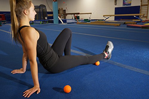 Massage Balls Myofascial Release Pressure Trigger Point Therapy Feet Back Neck Roller Deep Tissue Massage Tools- Peanut Spiky Double Single Lacrosse Ball - color: Green, size: combo