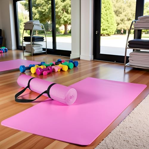 2Pcs Yoga Mat Straps For Carrying - Yoga Mat Elastic Straps, Adjustable Yoga Carrying Strap Holder Straps, Exercise Mat Carrier Strap, Weight Loss Fitness Binding Rope, Fitness Accessories