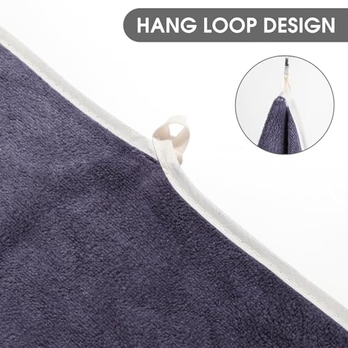 Microfiber Gym Towels for Men Women Workout - 14"x29" - Set of 3 - color: Grey
