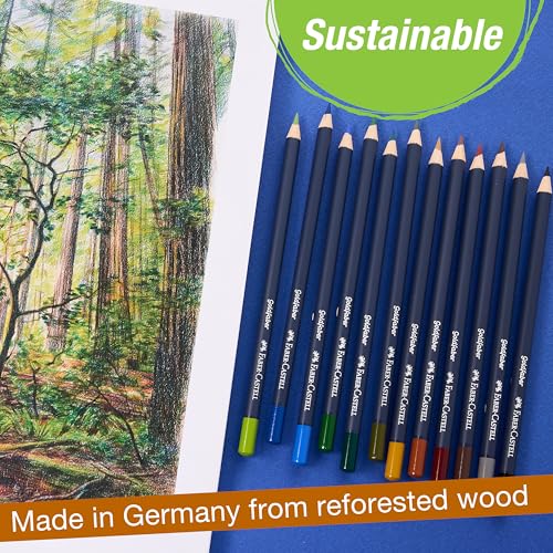 Faber-Castell Goldfaber Colored Pencils, Landscape Tones