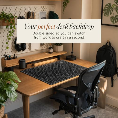 Premium Self Healing Cutting Mat - 36 Inches by 48 inches - A0-3 Layer Quality PVC Construction - Dual Sided, Imperial and Metric Grid Lines - Perfect for Cutting, Sewing, and Crafts - size: 48"L x 36"W