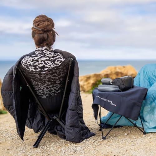 Microfiber Travel Towel - Ultra Absorbent, Quick Dry Towel, Lightweight & Compact, Perfect for Camping, Hiking, Gym, Swimming (60x120cm, 200gsm, Black) - Made from Recycled Plastic Bottles