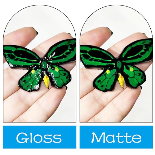 50ml Air Dry Clay Glaze, Protect Clay Surfaces, Delivers Matte Glaze Effect | Matte Glaze, Air Dry Clay Varnish, Waterproof, Dustproof,Prevents Clay Scratches & Wear - size: matte