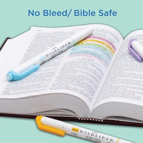 Zebra Pen MILDLINER No Bleed Highlighter, Fuchsia Color, Dual Tip, 12-Pack - color: Fuchsia