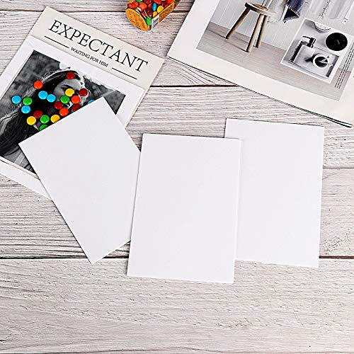 30 Sheets White Sticky Foam Sheets-Foam Tapes Double Sided Adhesive Foams Sheet 3D White Dual-Adhesive Foams Sheet for Scrapbook Crafting DIY Crafts, 3.9 x 5.9 Inch