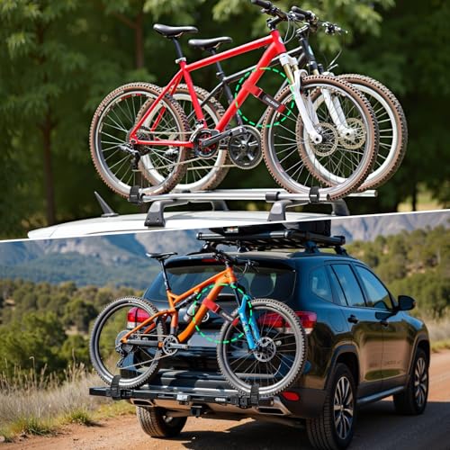Trilancer Bike Rack Straps with Extra-Wide Silicone Anti-Slip Coating, 2-Pack Adjustable Bike Wheel Stabilizer Strap with Hook and Loop for Car and Wall Mount, Transportation and Storage (26''x1.5'') - size: 26'' (2 Pcs)