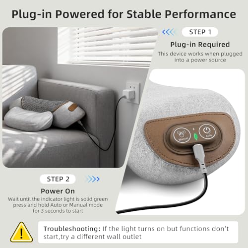 3-in-1 Neck Massager Pillow with Heat