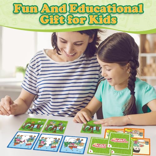 Kasfalci Sequencing Cards, Sequence Game for Kids, Speech Therapy Materials for Autism, Improve Storytelling,Social Skills, Sentence Building, Preschool Learning Activities for Classroom & Homeschool - style: 3-Scene Sequencing Cards