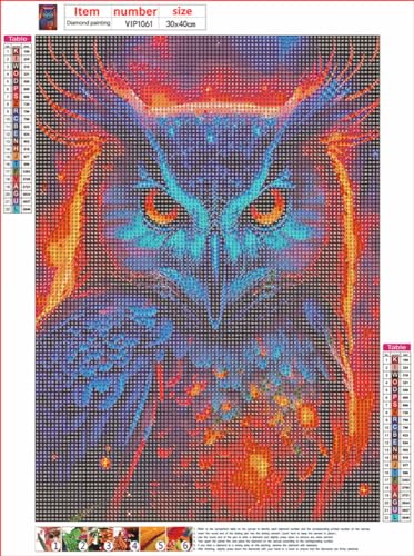 Pimio 5D DIY Diamond Art Painting Kits,Round Full Drill Eagle Diamond Art Kits for Adults Beginner, Perfect for Home Wall Decor and Gift(12x16inch) - style: Modern