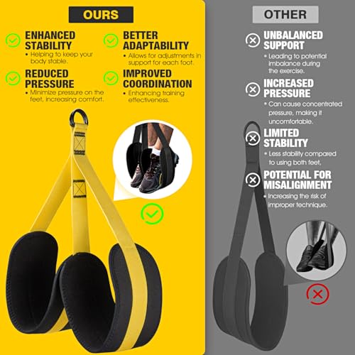 Ayombo Pull Up Assistance Bands, Resistance Bands for Pull Up Bar Workout, Adjustable Heavy Duty Pull Up Assist Equipment with 4 Assistance Bands, Home Gym Fitness Exercise Strength Training - color: Yellow