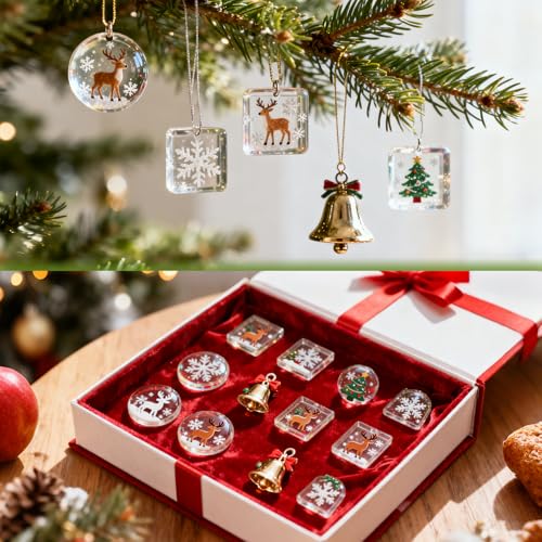 MAQIHAN Resin Jewelry Molds - Silicone Molds for Resin DIY Jewelry Making | Reusable Casting Tray with Hole, Assorted Shapes for DIY Pendant, Earring, Necklace, Bookmark, Keychain Crafts Project Set