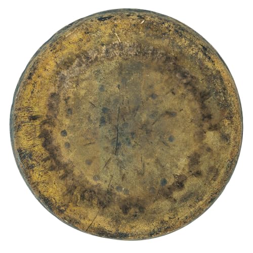 Unlimited Atlantis Gongs - Includes Gong, Mallet & Rope/Unlathed Bronze Gong W/Ancient Look/For Sound Healing, Meditation, & Yoga - size: 6"