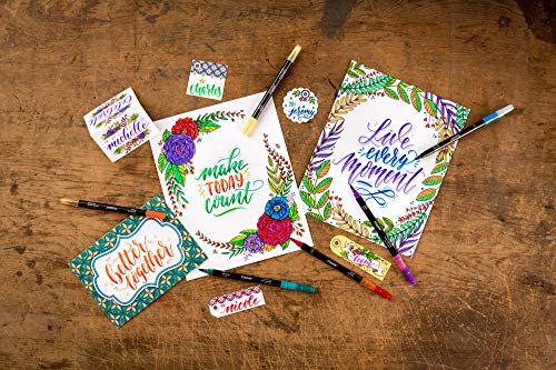 Crayola Signature Crayoligraphy Hand Lettering Art Set, Gift for Teens, Mothers Day Gifts, Age 14+
