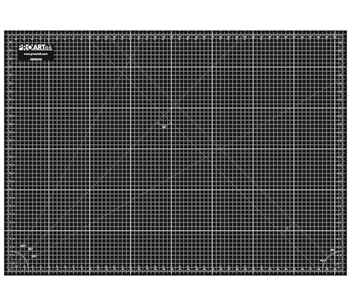 PK00009 Model GBM3042 Series 30" x 42" Professional Cutting Mat; Double-Sided Green/Black; Self-Healing; For Graphic Arts, Hobbies, Sewing, Scrapbooking, and other Cutting Projects - size: 43"L x 30"W