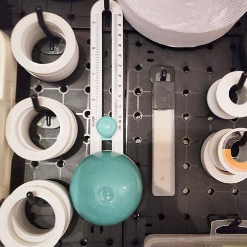 Circle Cutter, Rotary Circle Cutter Tool, Cut Circle Diameter 4'' to 12.5'' | Adjustable Circle Cutters with 3 Blades, Compass Circle Cutter for Crafts, Circular Cutting Tool, Easy to Use, Smooth Cutting - color: Green