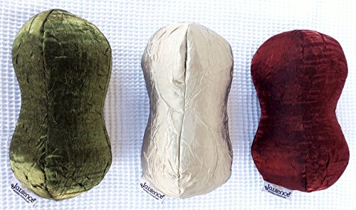 Jadience Lavender Herbal Neck Pillow – Gold: Warming + Cooling | Stress Relieving/Detoxifying | A Great Travel Pillow for Kids & Adults | The Best Neck Support for Sleeping or Watching TV - color: Gold
