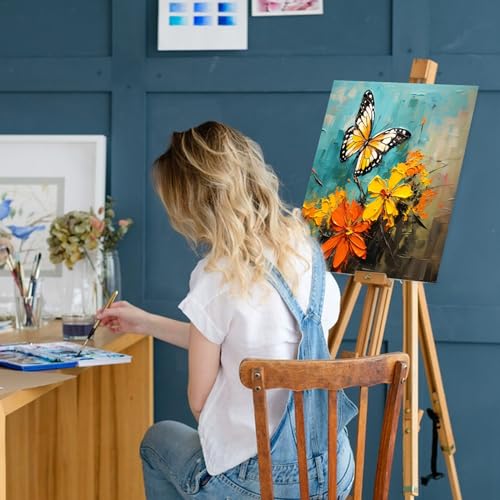 Canvases for Painting 11x14 Inch, 21 Pack Blank Painting Canvas Boards for Painting Supplies-Cotton Canvas Panels Acid-Free Primed for Oil Paint,Watercolor, Acrylic Paint, Gouache and Tempera. - size: 11*14in 21pack