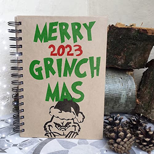 Christmas Letter and Number Stencils for Painting on Wood - Reusable Alphabet Stencils for Crafts, Signs, and DIY Art Projects