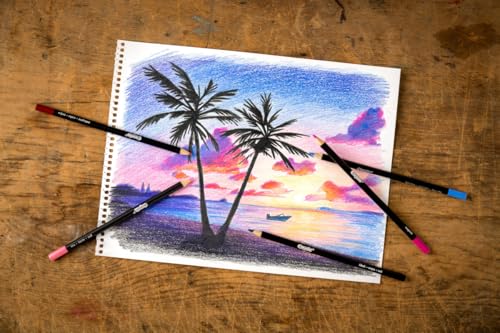 Crayola Blend & Shade Colored Pencils Set (24ct) Colored Pencils for Adult Coloring, Art Supplies for Sketching & Drawing, Gifts for Teens - size: 1 Count (Pack of 1), style: Blend & Shade