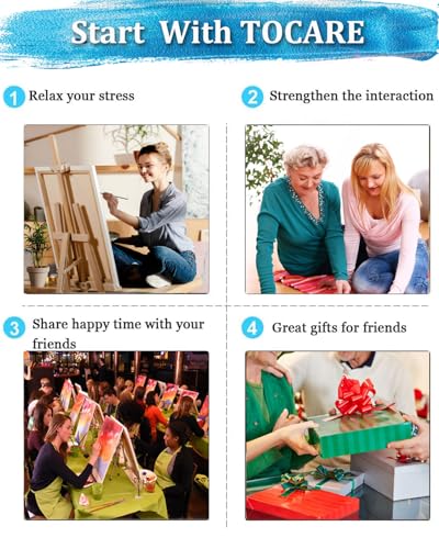 TOCARE German Shepherd Paint by Numbers Kit for Adults,Dog Paint by Number Kit Canvas,Acrylic Adults' Paint-by-Number Kits for Dog Lovers 16x20inch (Without Framed) - color: TC-OPC-146
