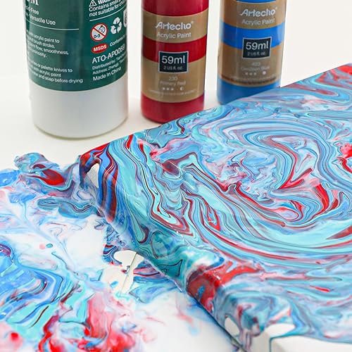 Artecho Pouring Effects Medium 8oz / 236ml | Acrylic Medium, For Acrylic Paint - size: 8 Fl Oz (Pack of 1)