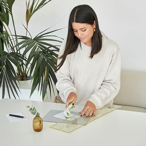 Elan Cutting Mat A4 Gray, Self Healing Cutting Mat 9x12 Inch, 5-Ply Craft Board Gray, Hobby Board for Crafts 9x12 Inch - style: 12 x 9"