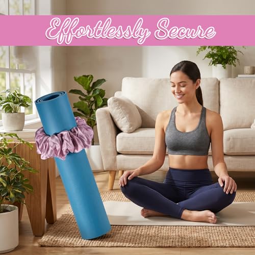 Yoga Scrunchie Style Yoga Strap yoga Mat Holder yoga Accessories