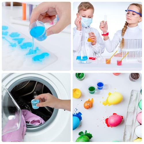 Resin Measuring Cups and Sticks, 200PCS Disposable Mixing Cups Set - 100PCS 30ml Graduated Measuring Cups and 100PCS Pointed Stir Sticks for Epoxy Resin, Glue, Paint Pouring - color: Clear cups+point stick, size: 30ml