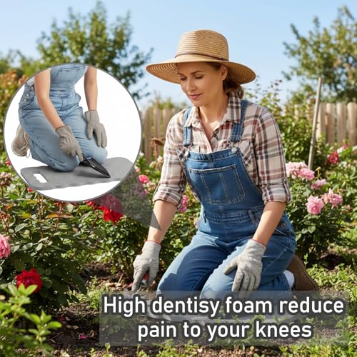 20 Pcs Garden Kneeling Pad, 15.4 x 6.7 Inch, Grey - color: Gray