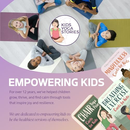 Partner Yoga Poses Cards for Kids & Toddlers, for Classroom, Social Skills Activities, Family Meditation Yoga Cards, PE Games, Mindfulness Tools, Brain Breaks, Breathing Exercise, or Play Therapy