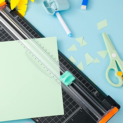 Mudder 10 Pcs Paper Cutter Replacement Blades for A4,Mint Green | Cutting Replacement Blades, Refill for A4 Black and White Paper Trimmer, For Office school - color: Mint Green