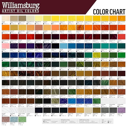 Williamsburg Artist Oil Colors by GOLDEN, Cadmium Yellow Deep, 37 ml tube, Professional Oil Paint, Opaque - color: Cadmium Yellow Deep, size: 1.25 Fl Oz (Pack of 1)