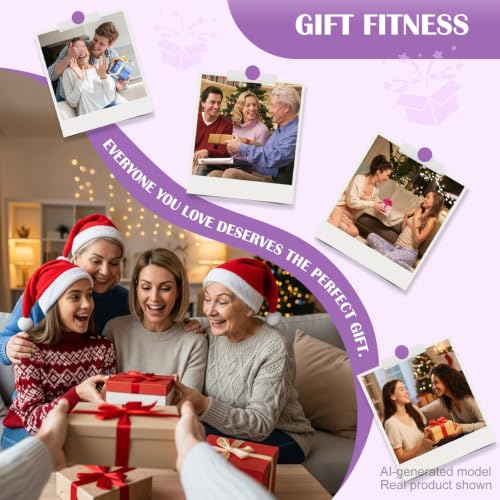 KUTIZE Ankle Resistance Bands with Cuffs & Fabric Resistance Bands Set - Legs & Glutes Workout Equipment for Women & Men, Home Gym Heavy Exercise Bands for Hip, Yoga, Strength Training, Rehab, Pilates - color: Purple