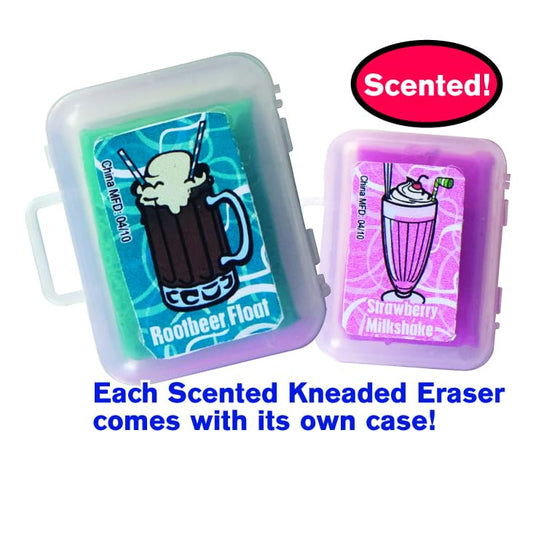 Raymond Geddes 68122 Snack Attack Scented Erasers For Kids, Assorted (Pack of 36)