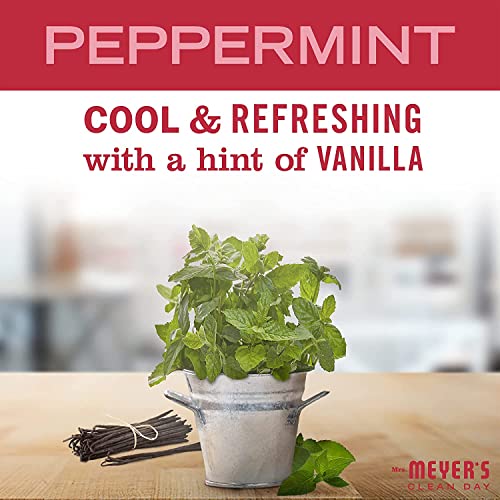 Mrs. MEYER'S Clean Day Multi-Surface Cleaner, Peppermint, 16 Fl Oz. (Pack of 2) - size: 16 Fl Oz (Pack of 2)