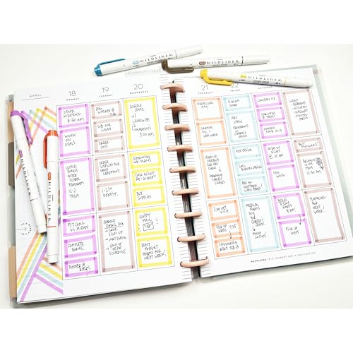 Zebra Pen MILDLINER No Bleed Highlighter, Warm Colors, Dual Tip, 5-Pack - color: Warm