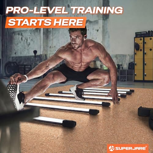 SUPERJARE 0.56'' Thick 48 Sq Ft Rubber Top Gym Flooring for Home Gym - color: Wood, size: 12 Tiles (48 Sq Ft)