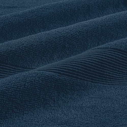 Belizzi Home Ultra Soft 6-Piece Hand Towel Set 16x28-100% Ringspun Cotton - Durable & Highly Absorbent Hand Towels - Ideal for use in Bathroom, Kitchen, Gym, Spa & General Cleaning - Mineral Blue - color: Mineral Blue, size: 6 Piece Hand
