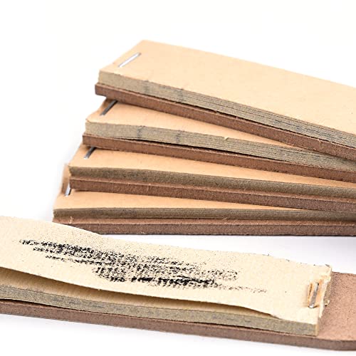 3pcs Sandpaper Sharpener 6.2x0.9 Sketch Drawing Sandpaper Colored Pencil Pastel Sticks Crayons Charcoal Sharpener Lead Pointer Art Drawing Tool 12sheets/pcs Artist Sketch Adult