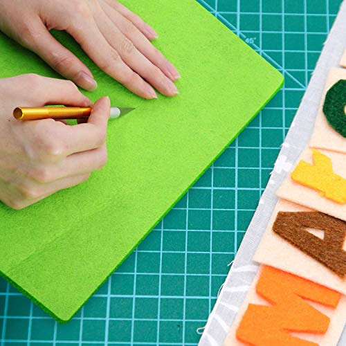 Onwon 100 Pieces Versatile Hobby Blades #11 Replacement Carbon Steel Art Blades for Craft Hobby Knife, DIY Paper Fabric Plastic Wood Cutting Tool for Art Cutting Carving Sculpture Trimming Scrapbooks