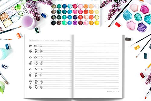 Lettering y caligrafía moderna: Una guía para principantes: Aprende hand lettering y brush lettering (Spanish Edition)
