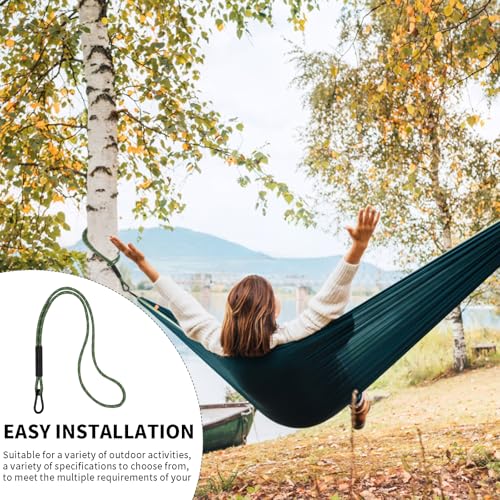 Heavy Duty Tree Swing Ropes, Hammock Tree Straps Hanging Kit, for Outdoor Swings Hammock Playground Set Accessories (5ft,61",Green,1Pack) - size: 61‘’(5ft)