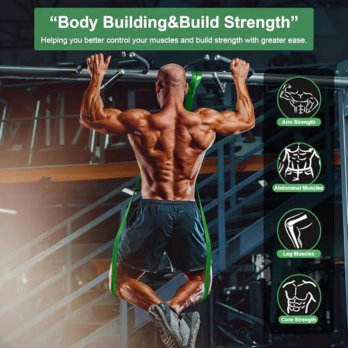 Resistance Bands,Exercise Bands,Workout Bands,Resistance Bands Set for Legs,Pull Up Bands,Stretch Bands for Exercise,Muscle Training, Physical Therapy, Shape Body, Men Women - color: 옐로우, 오렌지, 레드, 그린, 블루