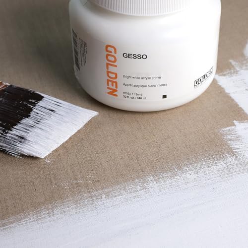 Golden Acrylic Gesso - 8 oz Jar
