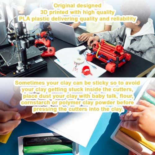 beinkmake 15Pcs Bees Polymer Clay Cutters Clay Earrings Cutters Flower Honey Beehive Jars Polymer Jewelry Cutter for Earrings Making Birthday Party DIY Supplies - style: Bee