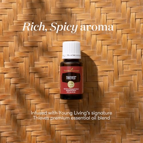 Young Living Thieves Household Cleaner Refill - 64 fl oz - All-Surface Home Cleaner - Plant-Based - Pet-Safe Formula - Water and Essential Oil Infused - size: 64 Fl Oz (Pack of 1)